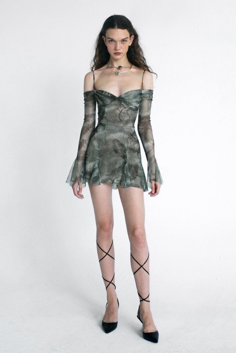 AVENTURINE DRESS MARINA EERIE AVENTURINE DRESS MARINA EERIE