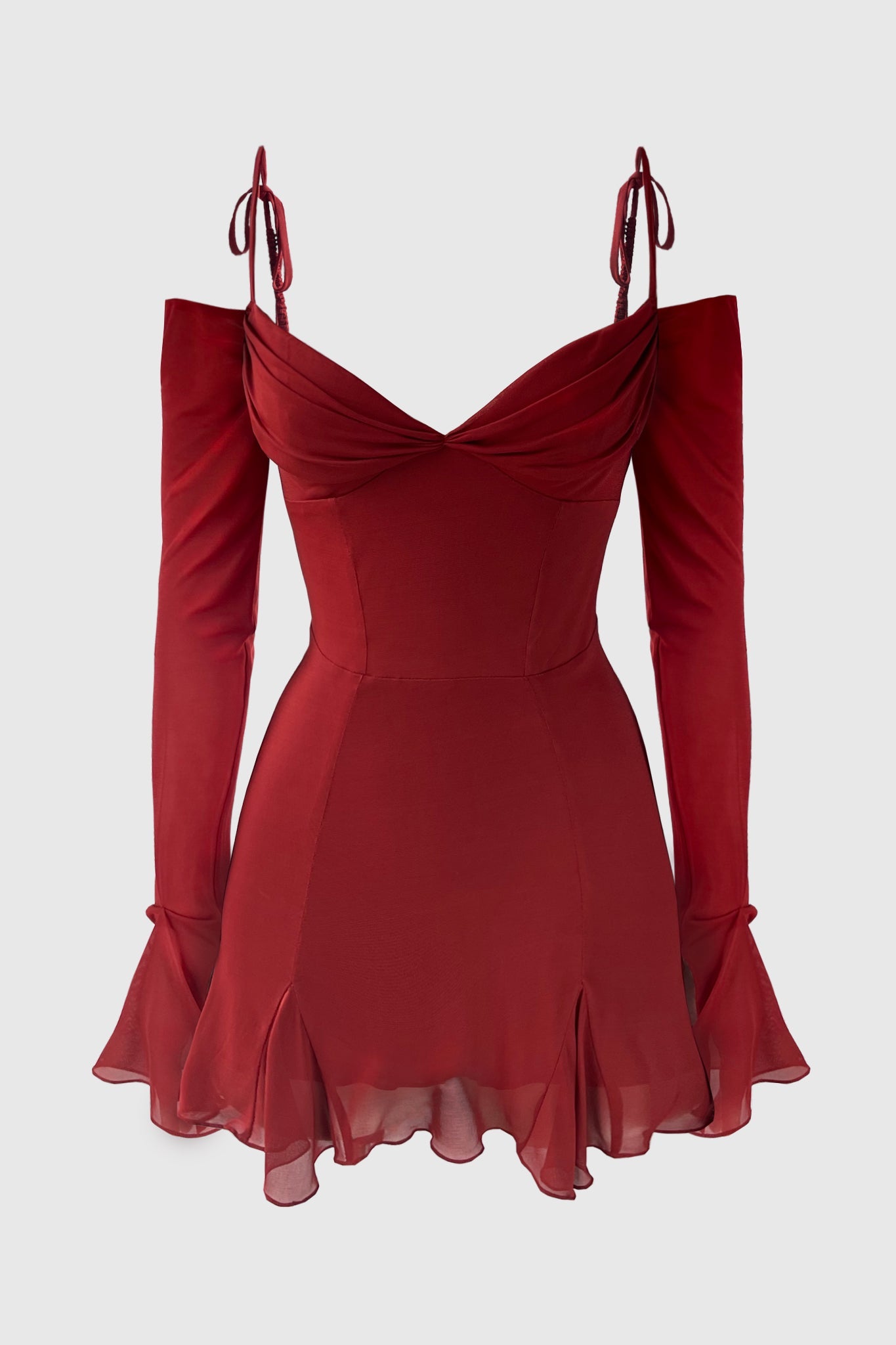 open lace back dress Marina - Modern Interlock main image 1