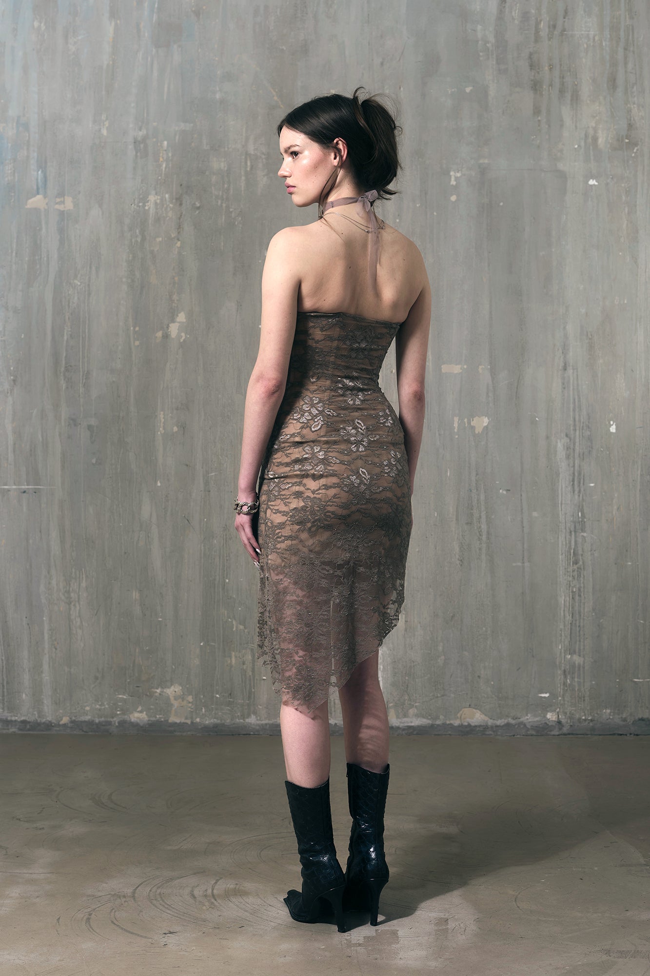 Silver Lace Dress Silver Lace Dress