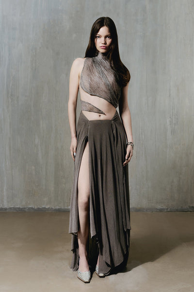 トップス Melt the lady swirl belt tops Delicately Femme Lace Trim Corset Top | Windsor