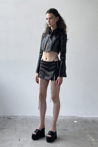 未使用タグ付き　MARNO　Shirley skirt Black Ashley skirt – MARNO